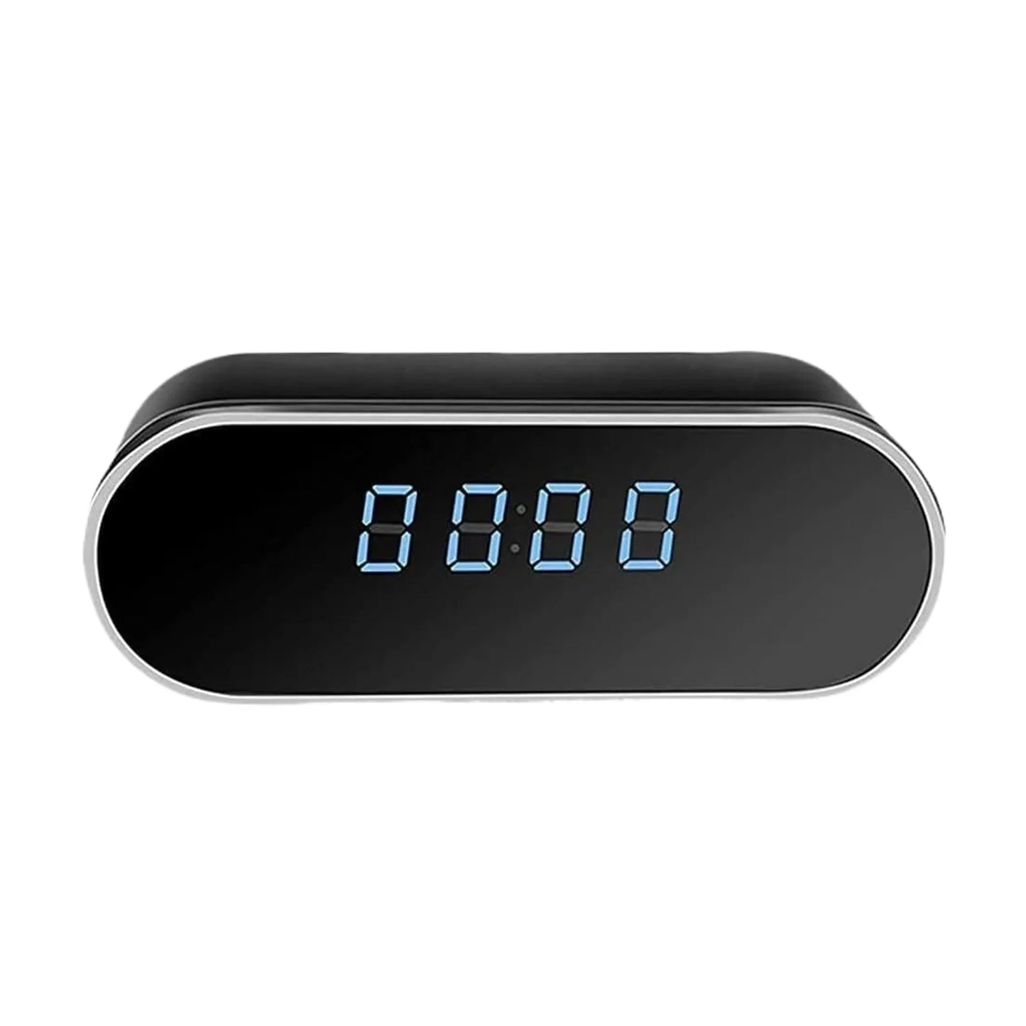 Smart Clock Surveillance Mini Camera- Rechargeable Wi-Fi Hidden Camera with Battery Backup - Nanny Camera - FREE SHIPPING