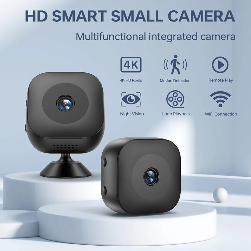 Smart Wireless Hd Camera Battery Camera Indoor Security Monitor Hd Camera Networked Monitoring Equipment Home Surveillance NEW