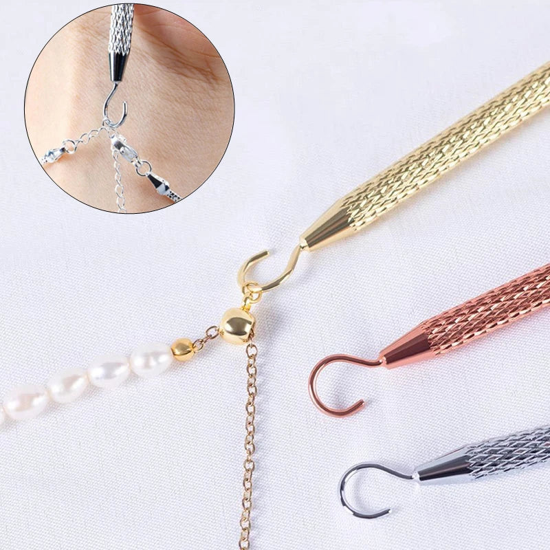 Bracelet Helper Pliers Kit | Jewelry Clasp Tool for Watch Bands, Necklace Clasps & DIY Repair | Premium Spring Clip Closer Plier - FREE SHIPPING