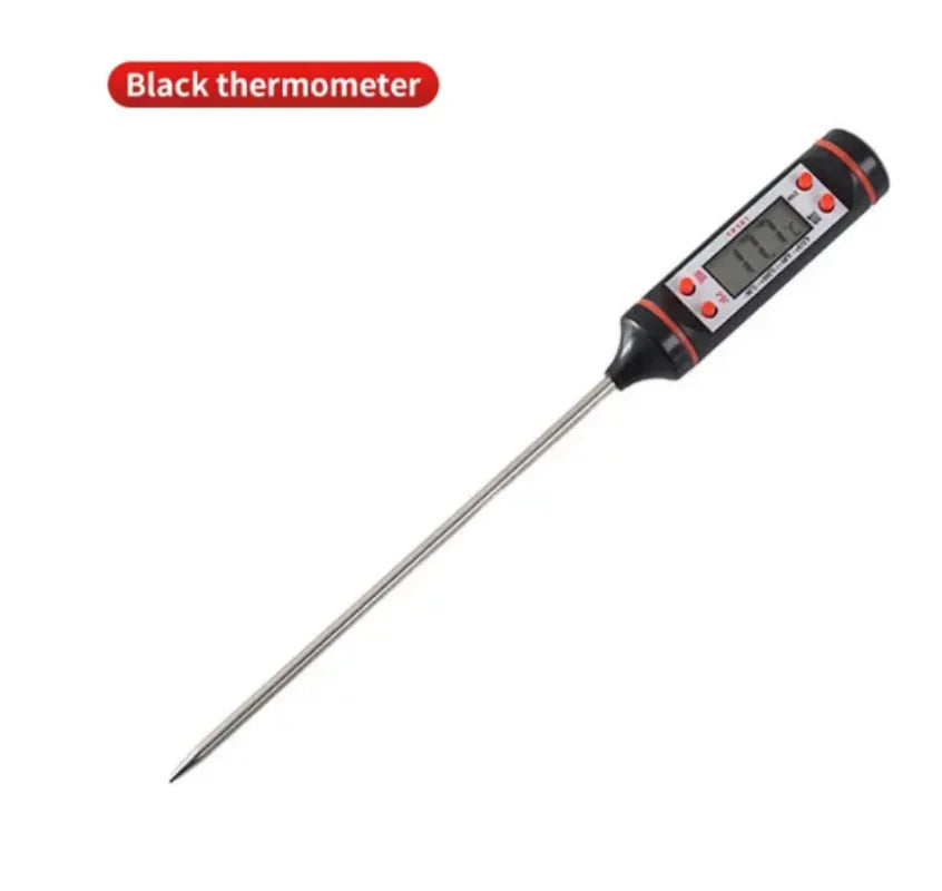 Food Digital Thermometer New Meat Thermometer Electronic Probe Type Digital Display Liquid Grill Thermometer