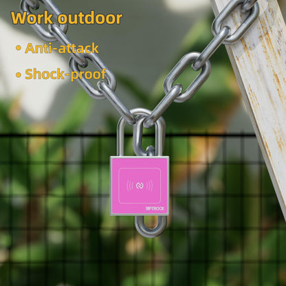 Battery Free Smart Padlock,Keyless Smart Lock, Electronic Lock,Smart Outdoor Lock, gate Lock,Fence Lock,SS304 Solid Steel Lock,Waterproof Outdoor Lock,Smart Lock for Bicycle，NFC Smart Lock - WITH FREE SHIPPING