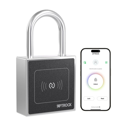 Battery Free Smart Padlock,Keyless Smart Lock, Electronic Lock,Smart Outdoor Lock, gate Lock,Fence Lock,SS304 Solid Steel Lock,Waterproof Outdoor Lock,Smart Lock for Bicycle，NFC Smart Lock - WITH FREE SHIPPING