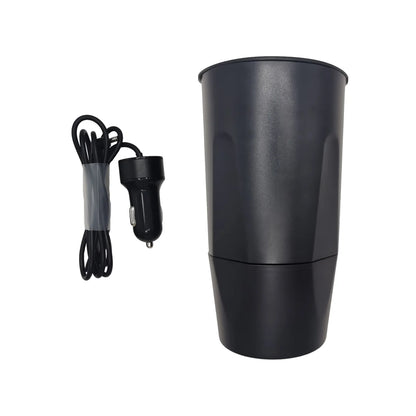 15W 4-in-1 Wireless Car Charging Cup – Qi-Enabled Charger for iPhone Series &amp; AirPods