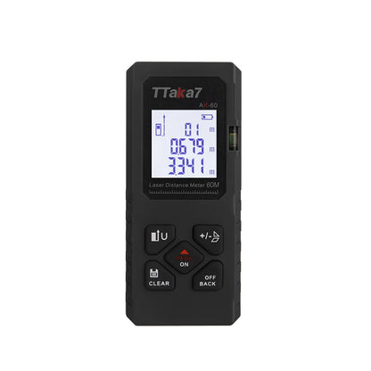 Portable Laser Rangefinder tool 40M/60M Mini Intelligent Laser Rangefinder Measurement Infrared rangefinder USB rechargeable