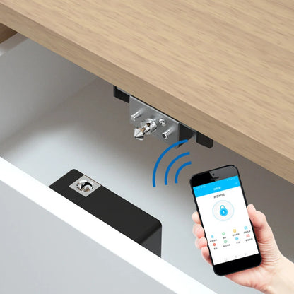 Smart Drawer Lock - Cabinet Lock  -Invisible Electronic RFID 13.56MHz IC - Intelligent Keyless Sensor Lock Easy To Install