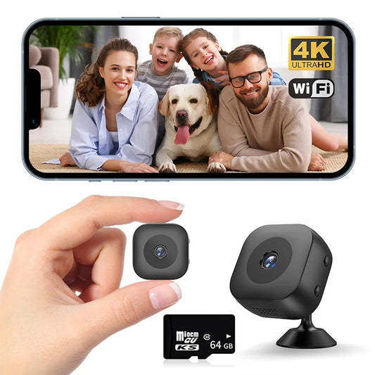 Smart Wireless Hd Camera Battery Camera Indoor Security Monitor Hd Camera Networked Monitoring Equipment Home Surveillance NEW