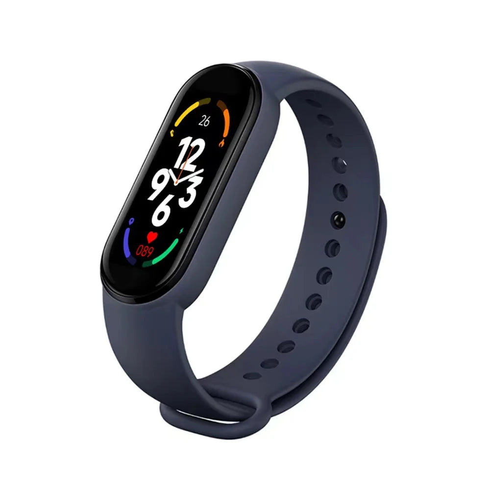M7 Smart Wristband Heart Rate Blood Pressure Monitoring Smart Watch Men Women Fitness Tracker Watch Waterproof Sports Smartwatch
