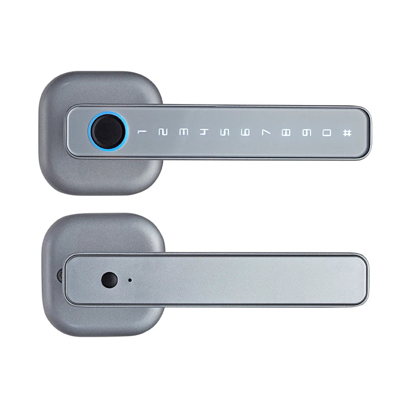 Smart Single Latch Lock  -Dead Bolt For Indoor  Or SmartLife APP Smart Fingerprint Password RFID IC Card  Home Wooden Metal Door