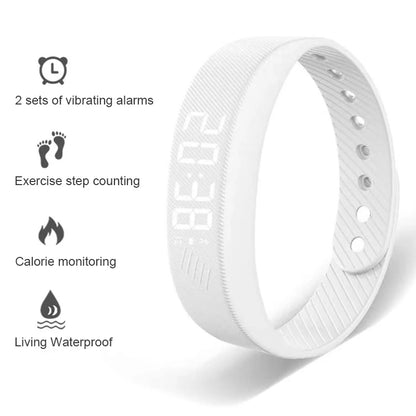 Smart Multifunctional Wristband Fitness Bracelet IP65 Waterproof Sports LED Activity Sleep Tracker Smart Watch Pedometer