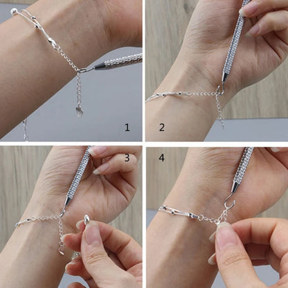 Bracelet Helper Pliers Kit | Jewelry Clasp Tool for Watch Bands, Necklace Clasps & DIY Repair | Premium Spring Clip Closer Plier   - FREE SHIPPING