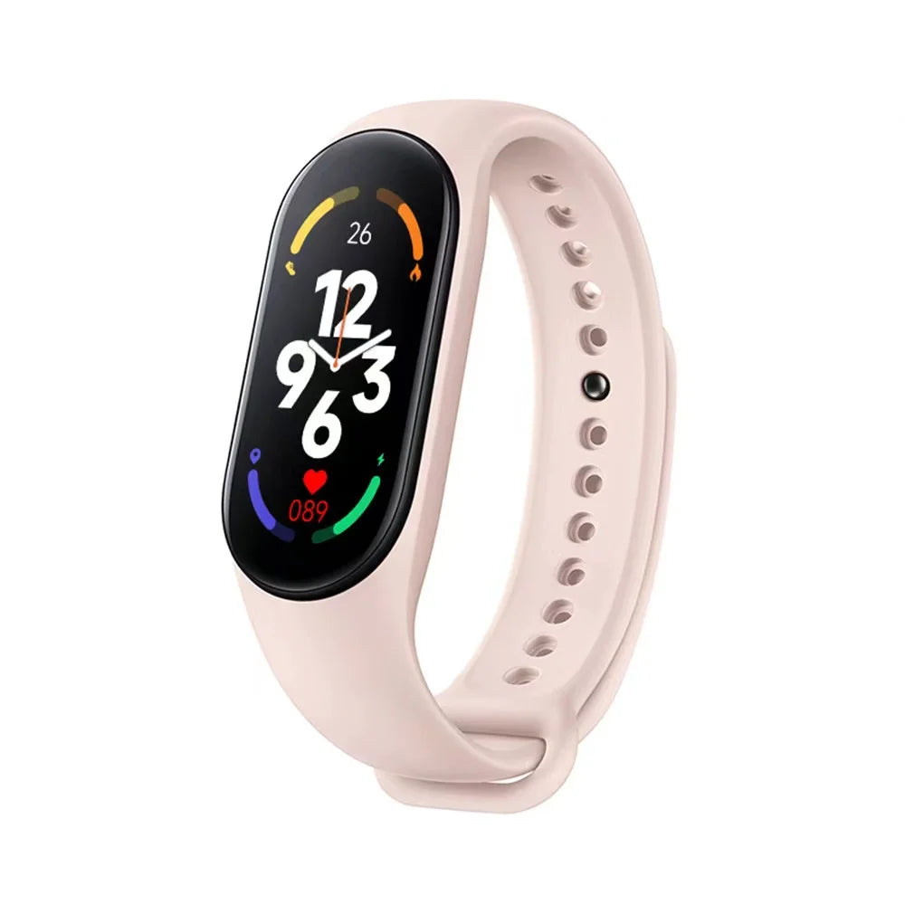M7 Smart Wristband Heart Rate Blood Pressure Monitoring Smart Watch Men Women Fitness Tracker Watch Waterproof Sports Smartwatch