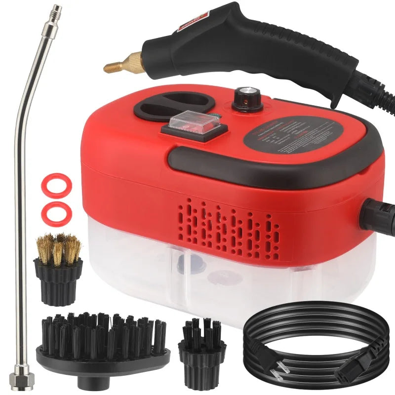 New High Temperature & High Pressure Steam Cleaning Machine – Kitchen Oil & Car Disinfection Cleaner - FREE SHIPPING
