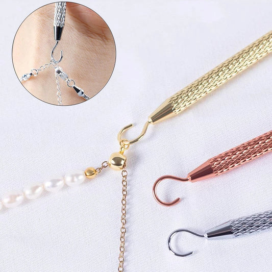 Bracelet Helper Pliers Kit | Jewelry Clasp Tool for Watch Bands, Necklace Clasps & DIY Repair | Premium Spring Clip Closer Plier   - FREE SHIPPING