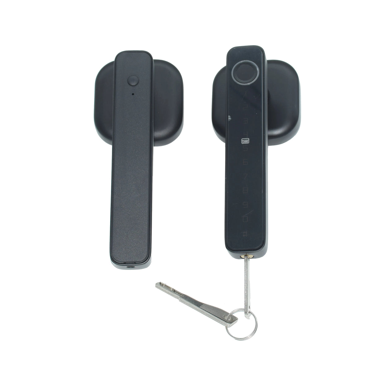 Smart Single Latch Lock  -Dead Bolt For Indoor  Or SmartLife APP Smart Fingerprint Password RFID IC Card  Home Wooden Metal Door