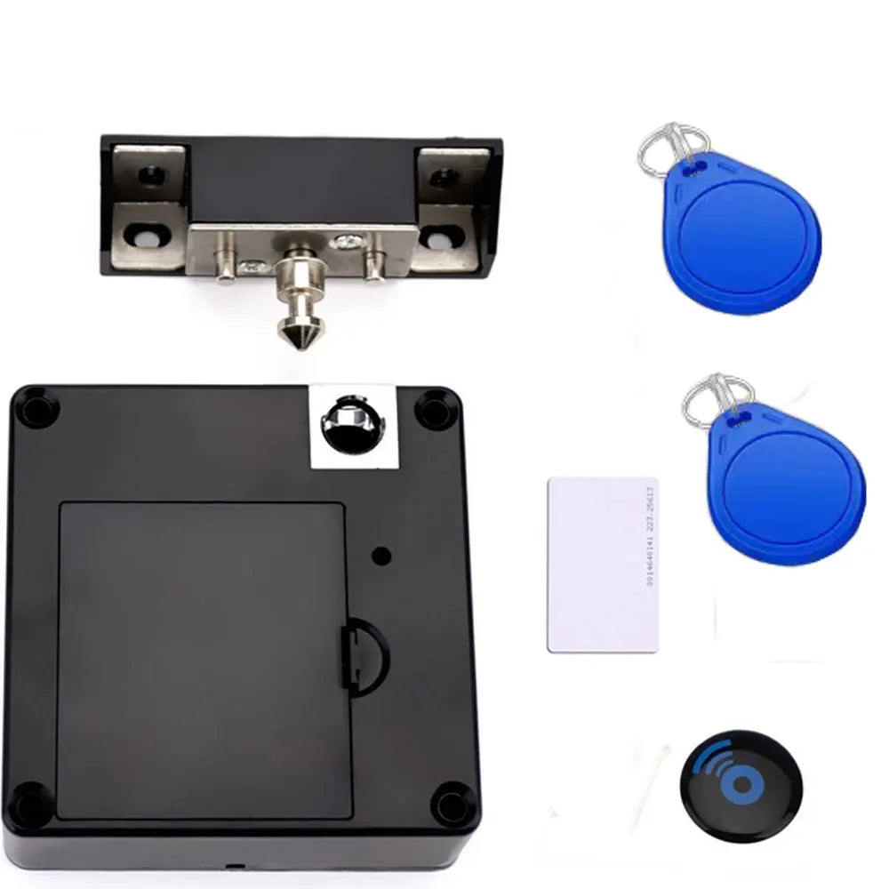 Smart Drawer Lock - Cabinet Lock  -Invisible Electronic RFID 13.56MHz IC - Intelligent Keyless Sensor Lock Easy To Install