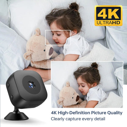 Smart Wireless Hd Camera Battery Camera Indoor Security Monitor Hd Camera Networked Monitoring Equipment Home Surveillance NEW