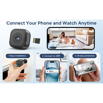 Smart Wireless Hd Camera Battery Camera Indoor Security Monitor Hd Camera Networked Monitoring Equipment Home Surveillance NEW